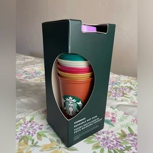 Starbucks reusable cups